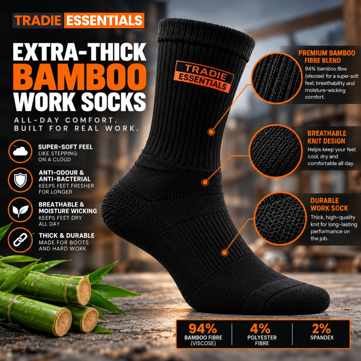 Tradie TuckerBox™ 1L - BOGO + 4 FREE Trays & Socks