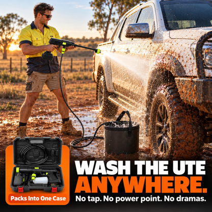 HydroMaster™ - Cordless & Portable Pressure Washer