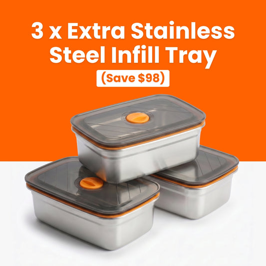 3 x TuckerBox Infill Tray (1L)