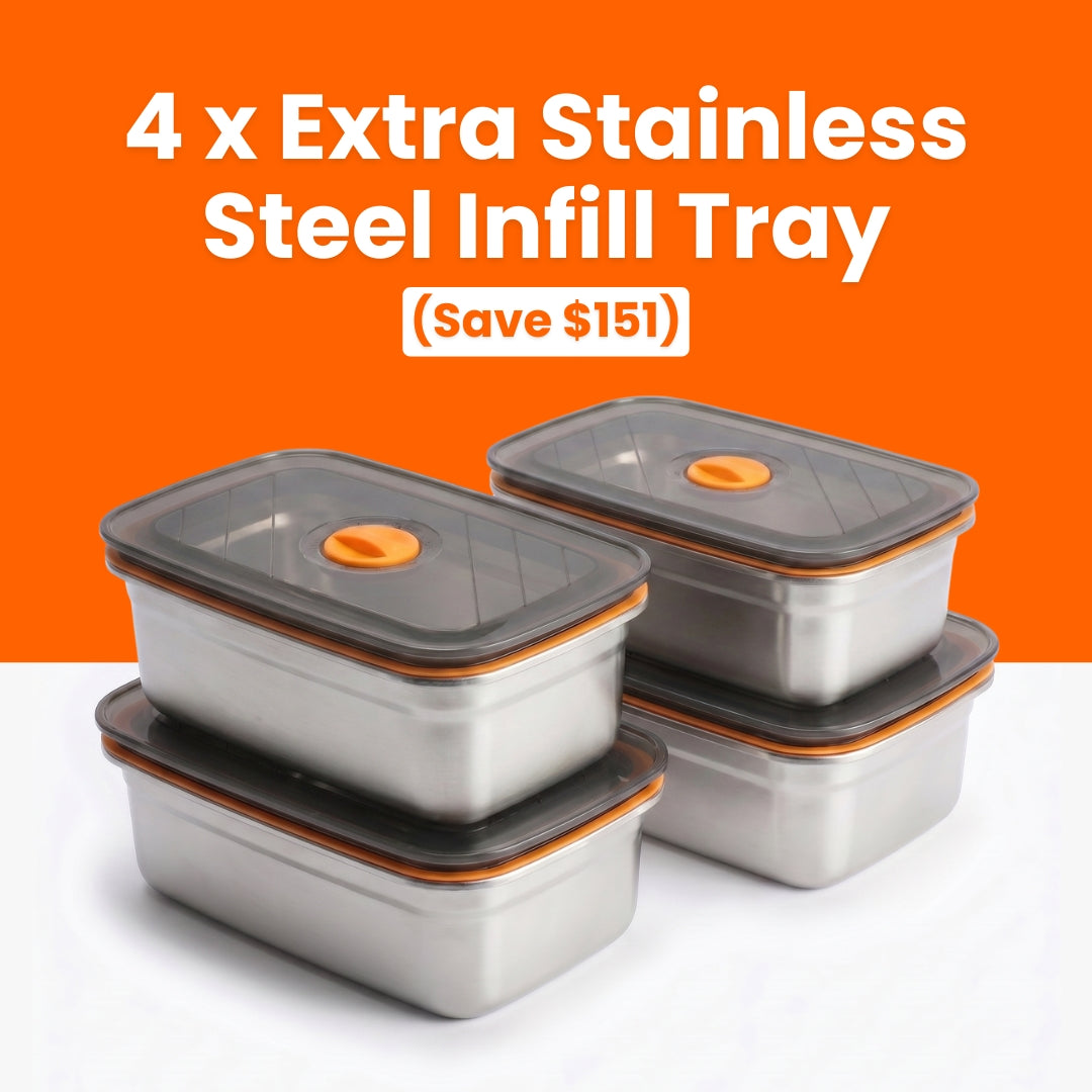 4 x TuckerBox Infill Tray (1L)