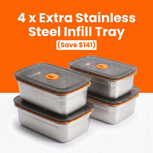 4 x TuckerBox Infill Tray (1L)
