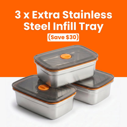 Tradie Essentials™ - Stainless Steel TuckerBox Infills