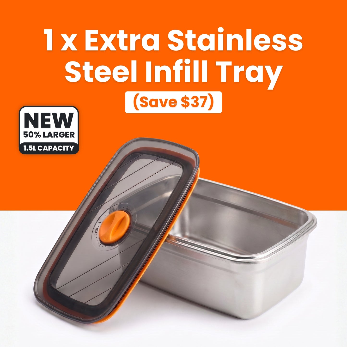 1 x TuckerBox Infill Tray (1.5L)