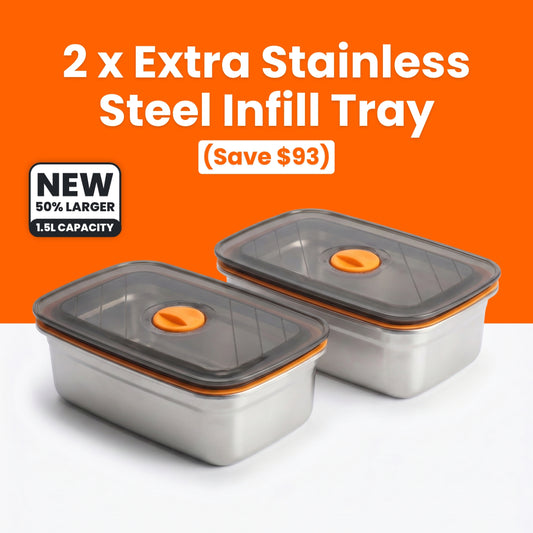 2 x TuckerBox Infill Tray (1.5L)
