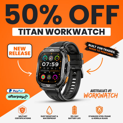 Titan Workwatch™ - Site Ready Rugged Smartwatch