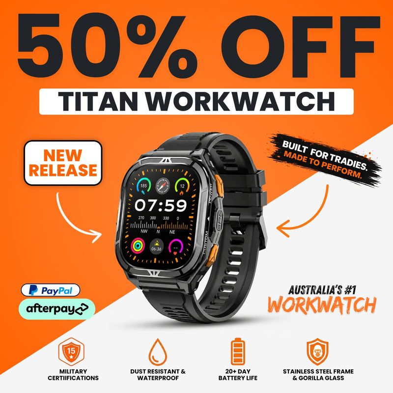 Titan Workwatch™ - Site Ready Rugged Smartwatch