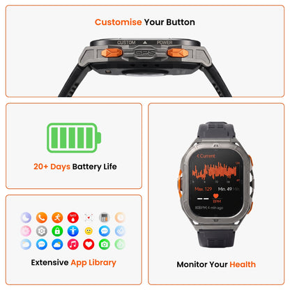 Titan Workwatch™ - Site Ready Rugged Smartwatch