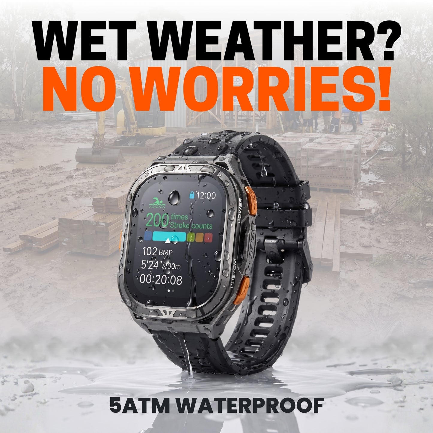 Titan Workwatch™ - Site Ready Rugged Smartwatch