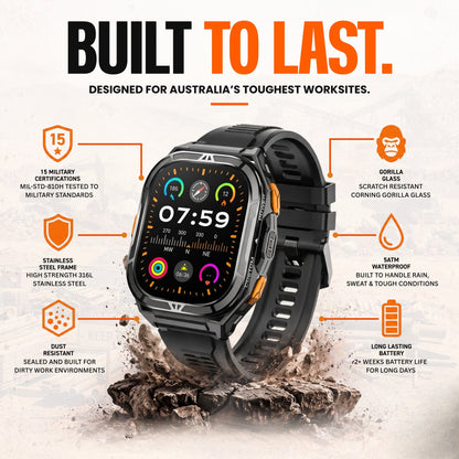Titan Workwatch™ - Site Ready Rugged Smartwatch