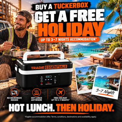 Tradie TuckerBox™ 1L + Free Holiday Accommodation